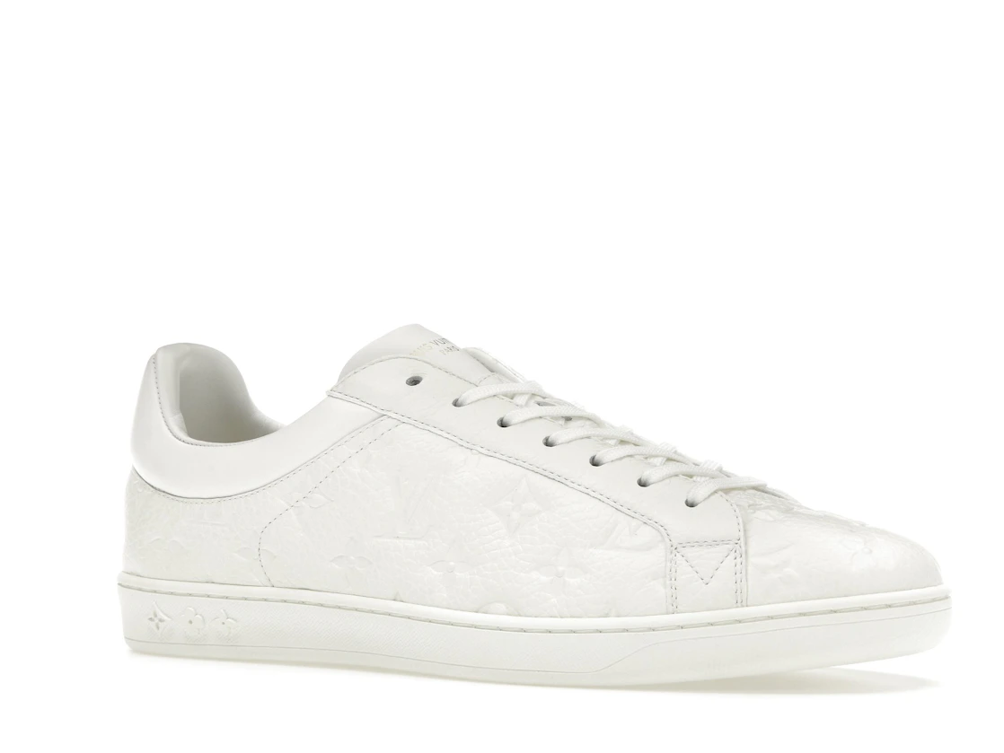 Vue 4 de Louis Vuitton Luxembourg Sneaker White Monogram