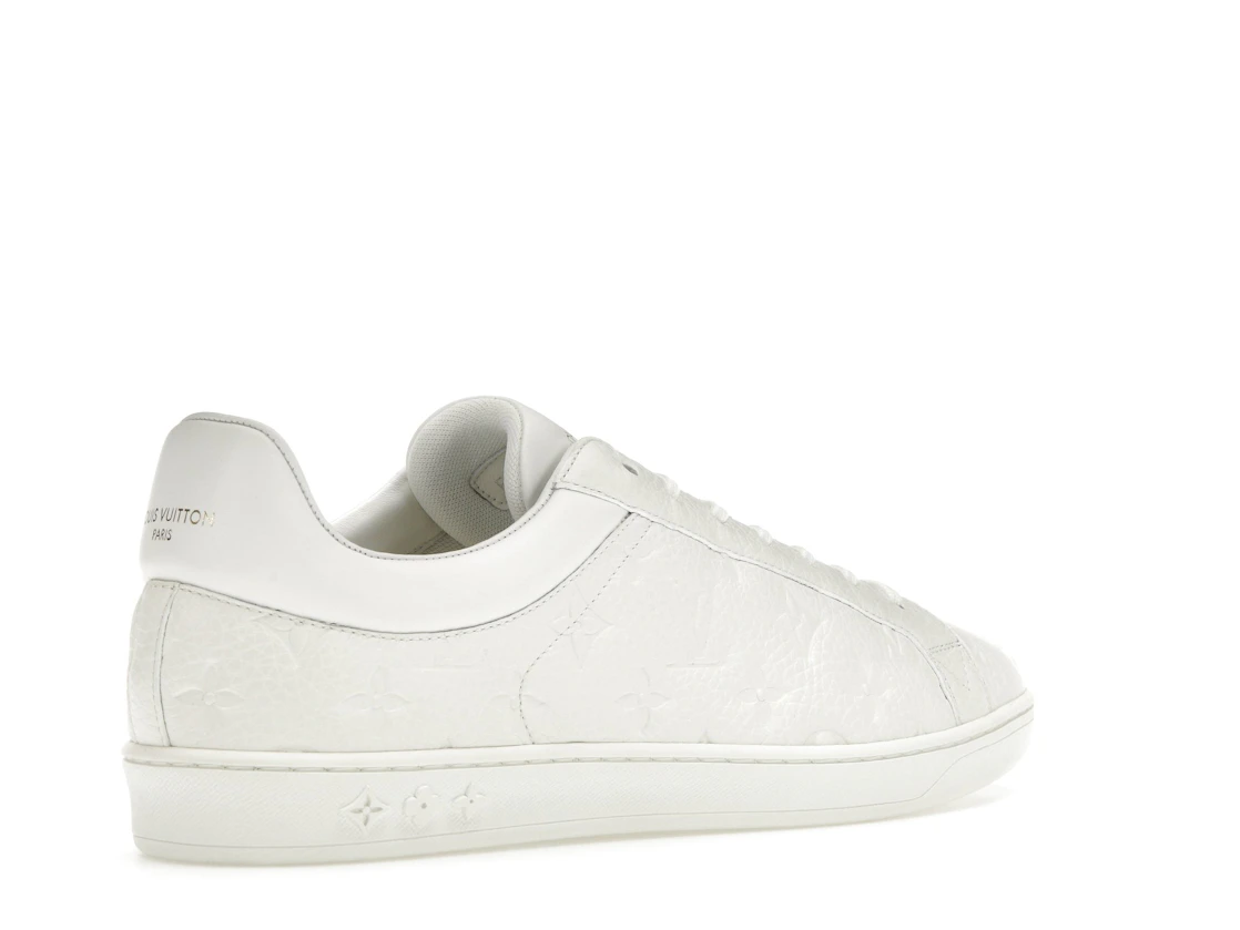 Vue 33 de Louis Vuitton Luxembourg Sneaker White Monogram