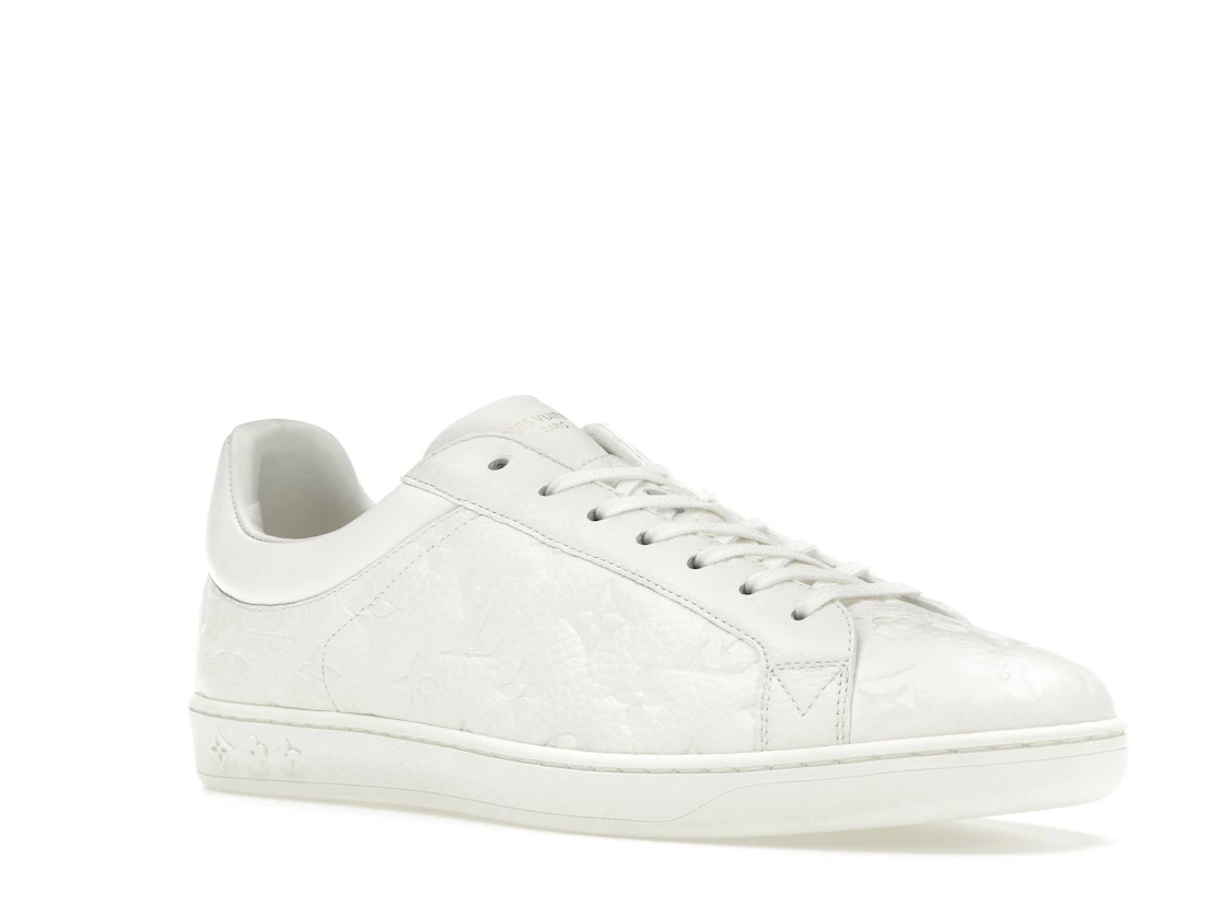 Vue 5 de Louis Vuitton Luxembourg Sneaker White Monogram