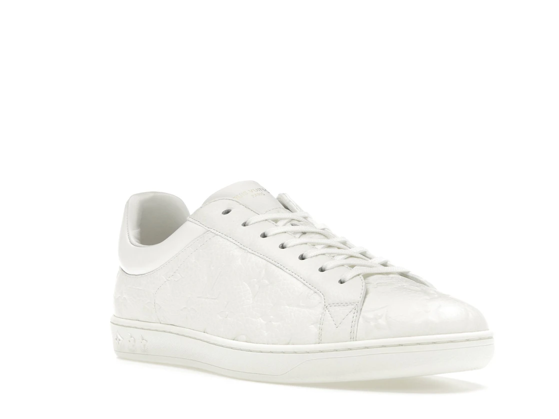 Vue 6 de Louis Vuitton Luxembourg Sneaker White Monogram