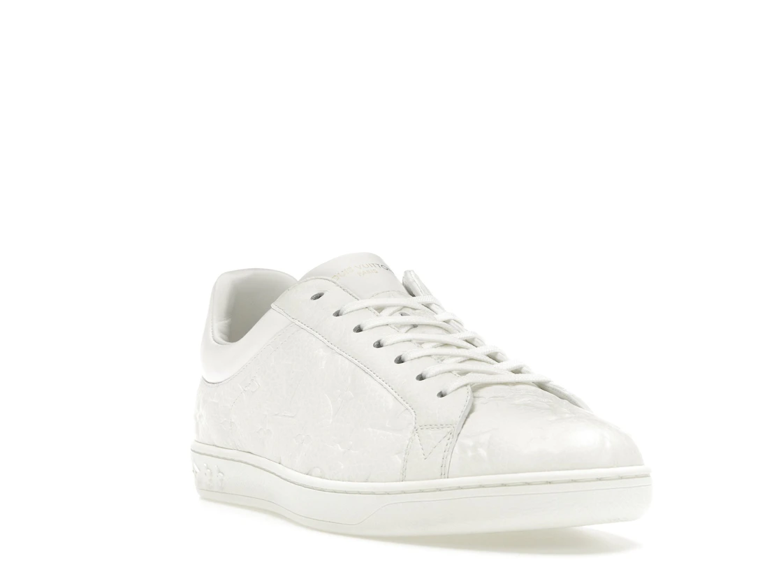 Vue 7 de Louis Vuitton Luxembourg Sneaker White Monogram