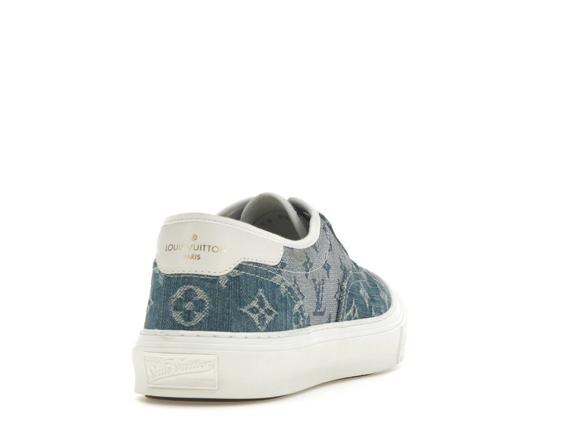Vue 30 de Louis Vuitton Trocadero Monogrm Sneaker Denim Blue