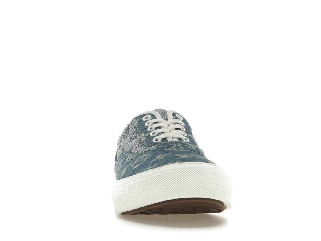 Vue 9 de Louis Vuitton Trocadero Monogrm Sneaker Denim Blue