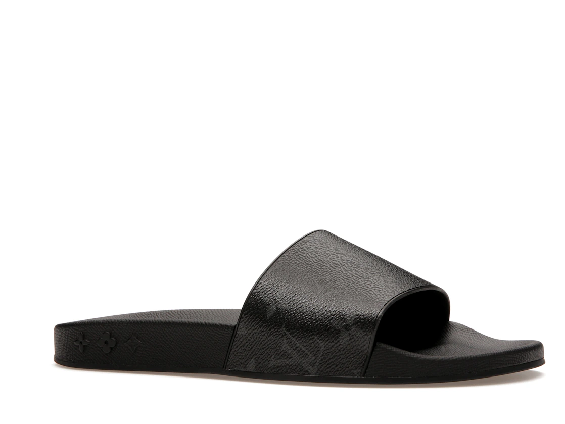 Vue 3 de Louis Vuitton Waterfront Mule Monogram Eclipse
