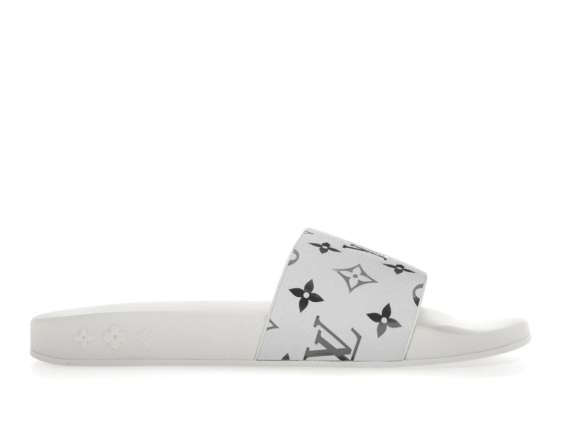Vue 1 de Louis Vuitton Waterfront Mule Monogram White