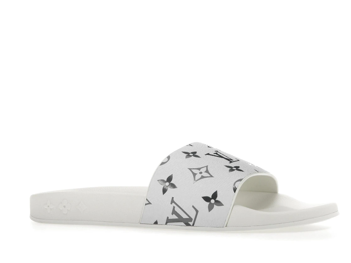 Vue 3 de Louis Vuitton Waterfront Mule Monogram White