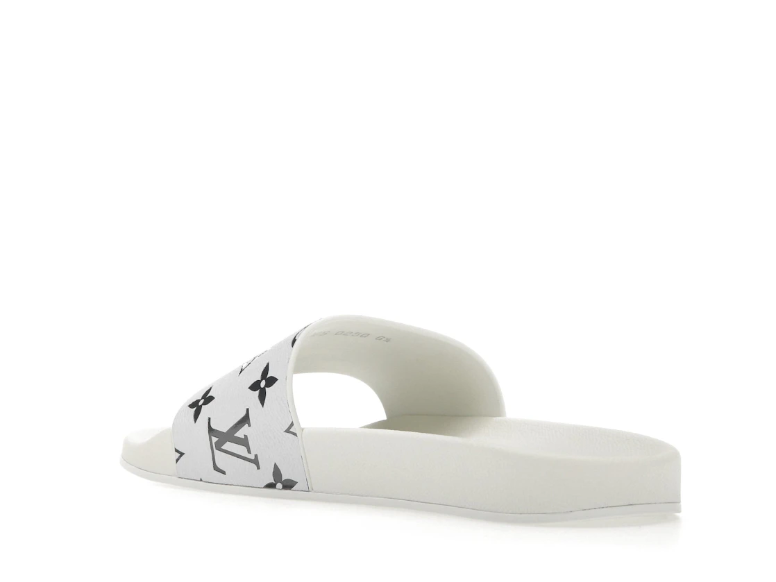 Vue 24 de Louis Vuitton Waterfront Mule Monogram White
