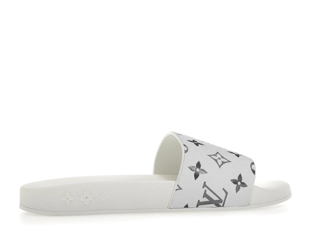 Vue 35 de Louis Vuitton Waterfront Mule Monogram White