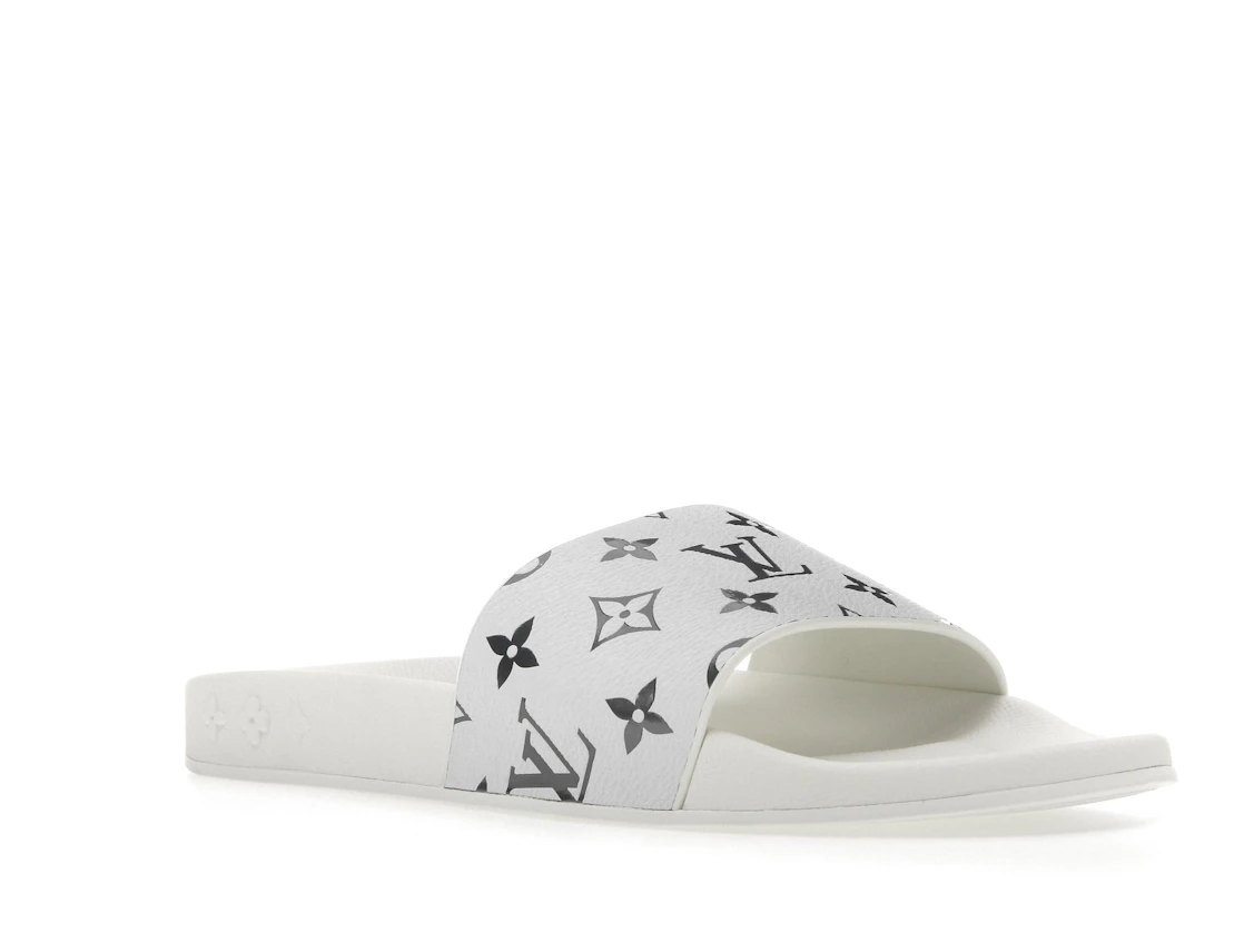 Vue 5 de Louis Vuitton Waterfront Mule Monogram White