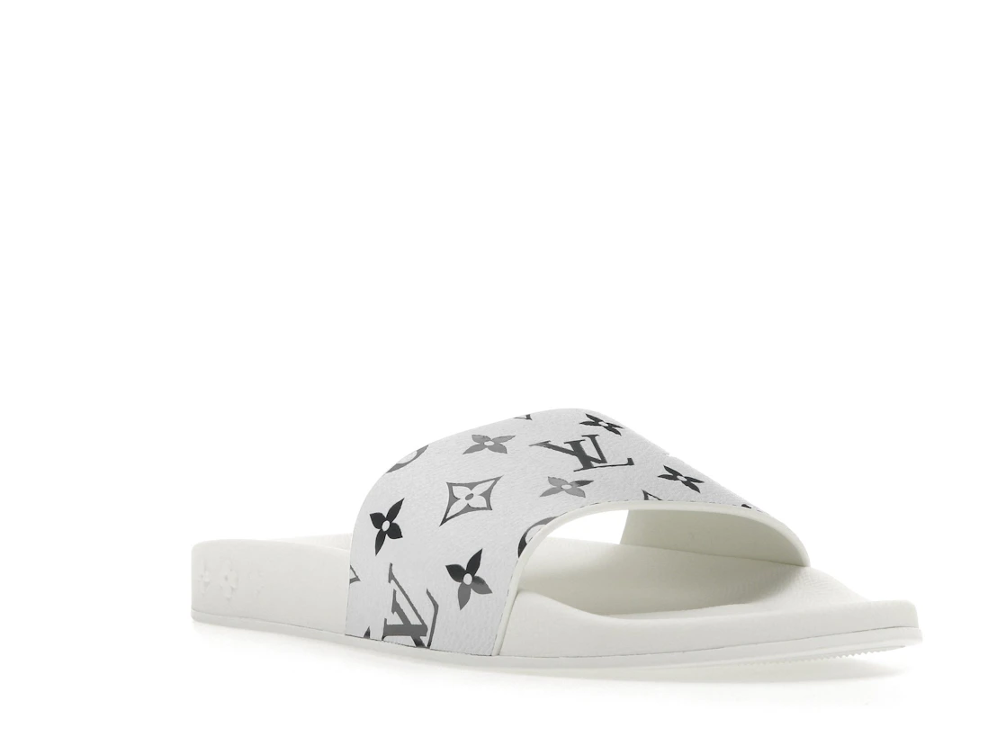 Vue 6 de Louis Vuitton Waterfront Mule Monogram White
