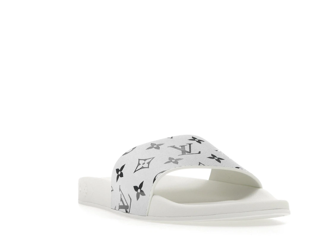 Vue 7 de Louis Vuitton Waterfront Mule Monogram White