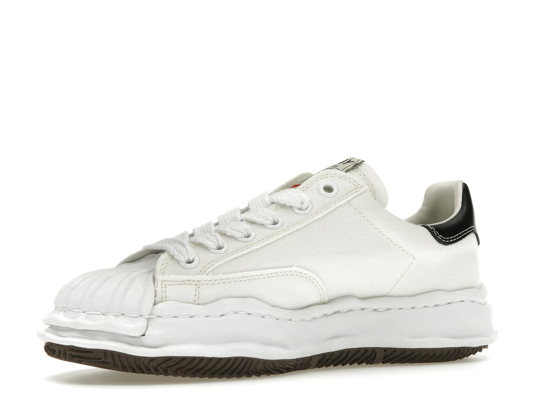Vue 16 de Maison Mihara Yasuhiro Blakey OG Sole Canvas Low White Black