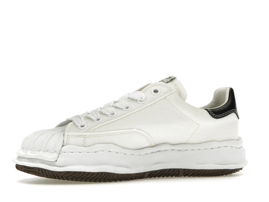 Vue 17 de Maison Mihara Yasuhiro Blakey OG Sole Canvas Low White Black