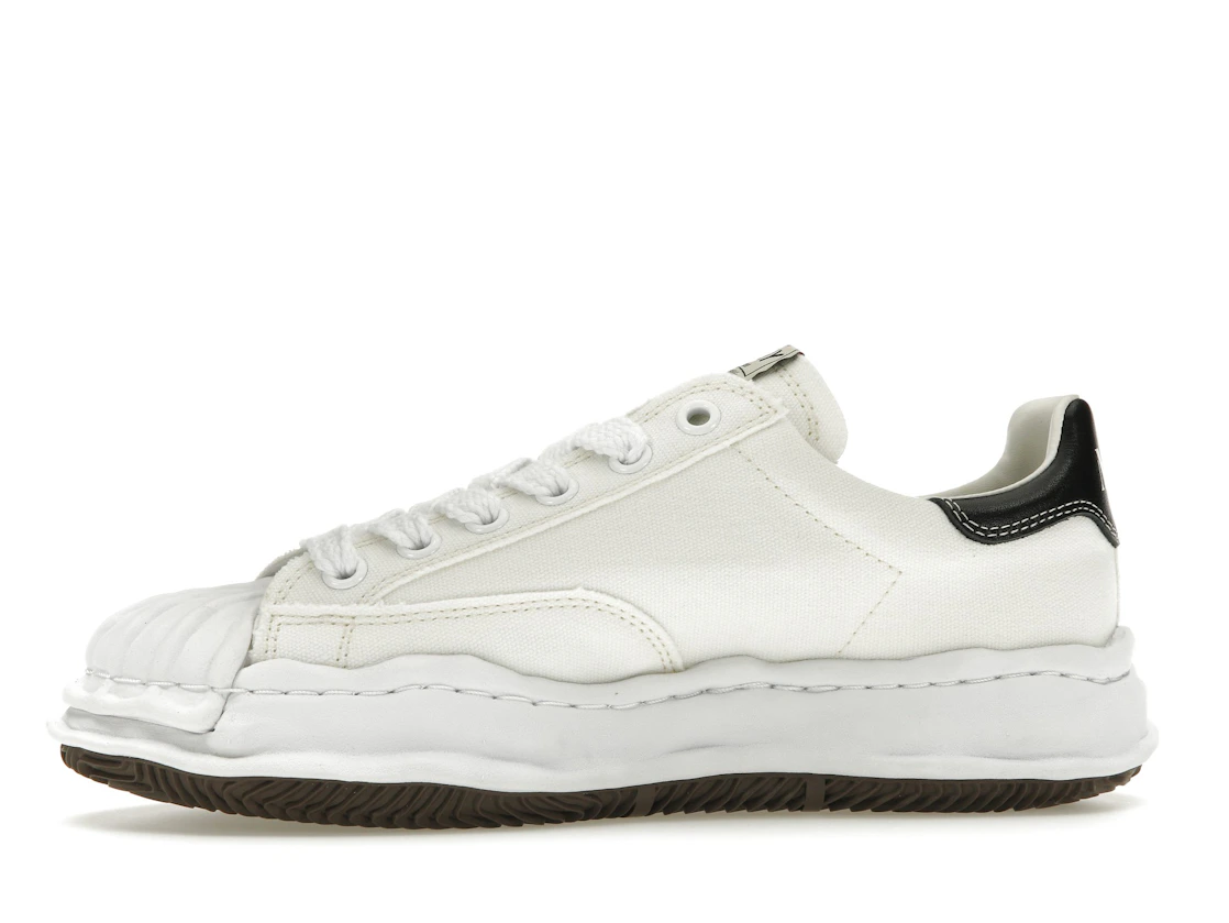 Vue 18 de Maison Mihara Yasuhiro Blakey OG Sole Canvas Low White Black