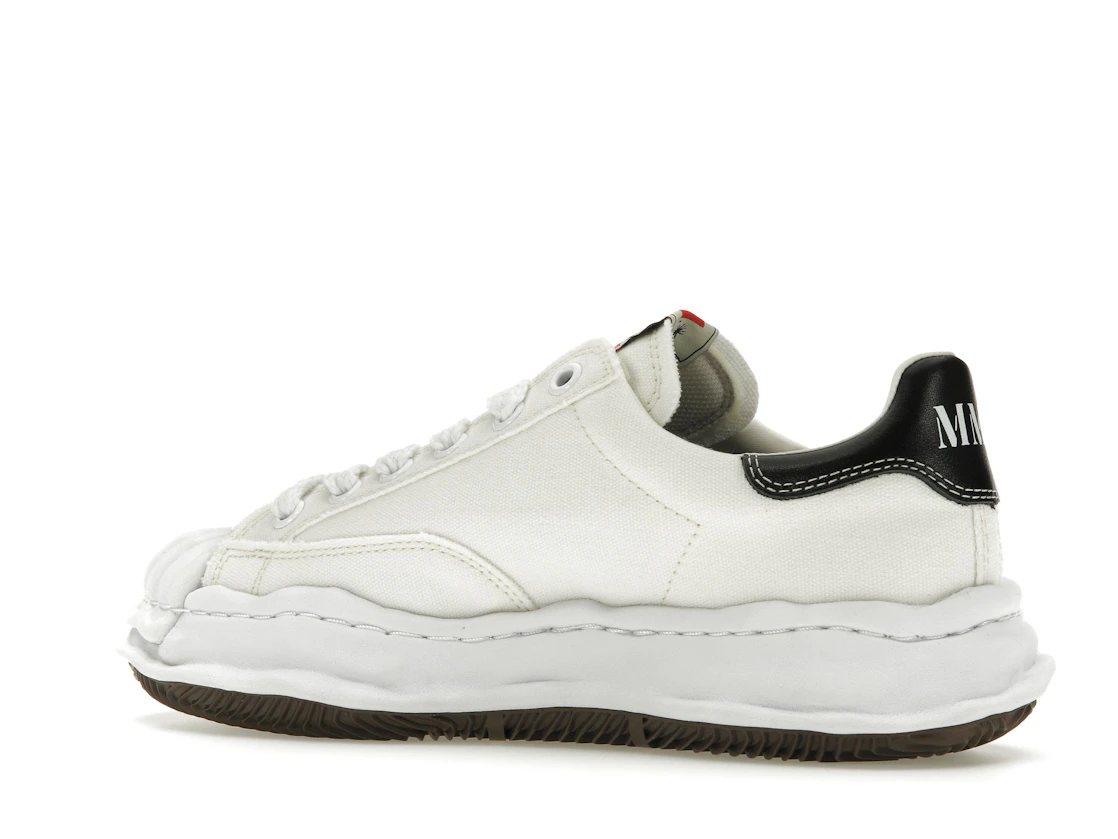 Vue 22 de Maison Mihara Yasuhiro Blakey OG Sole Canvas Low White Black