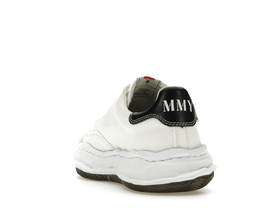 Vue 26 de Maison Mihara Yasuhiro Blakey OG Sole Canvas Low White Black