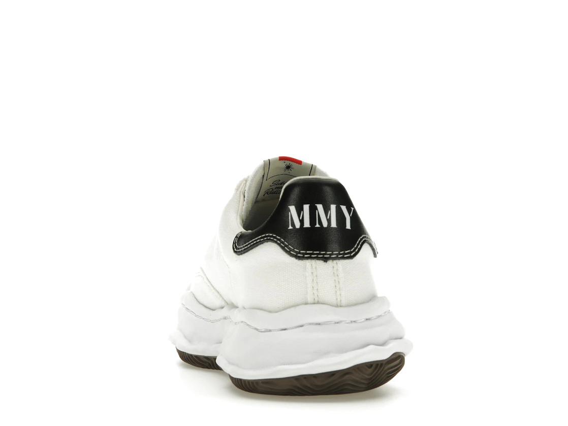 Vue 27 de Maison Mihara Yasuhiro Blakey OG Sole Canvas Low White Black