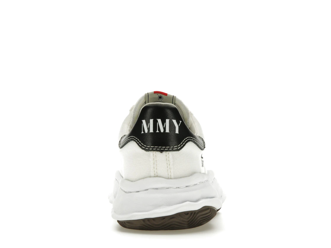 Vue 28 de Maison Mihara Yasuhiro Blakey OG Sole Canvas Low White Black