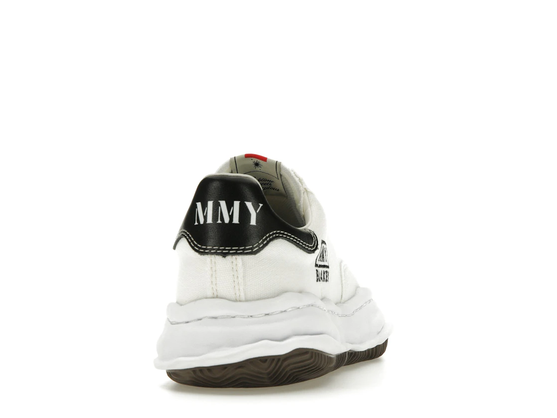 Vue 29 de Maison Mihara Yasuhiro Blakey OG Sole Canvas Low White Black