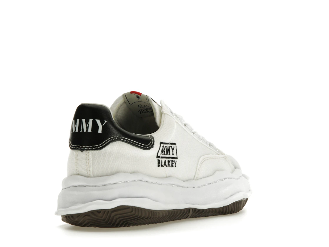 Vue 31 de Maison Mihara Yasuhiro Blakey OG Sole Canvas Low White Black