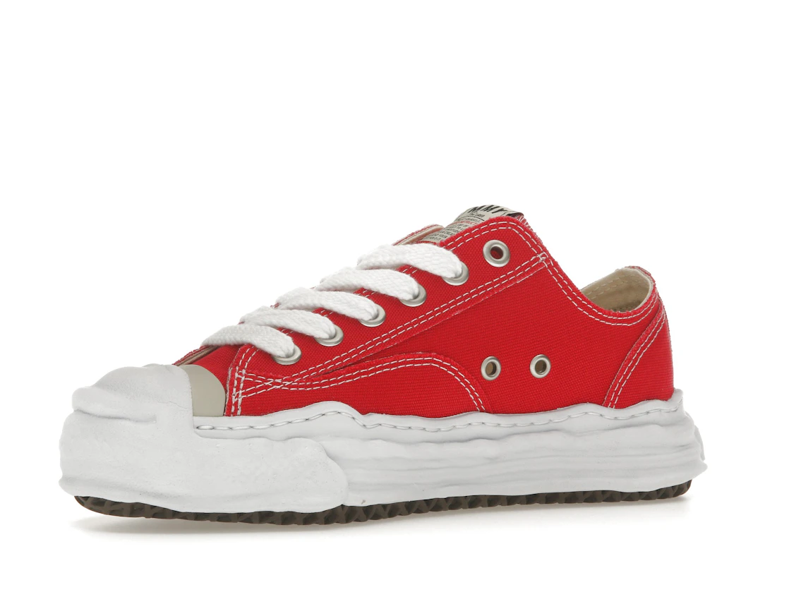 Vue 16 de Maison Mihara Yasuhiro Hank OG Sole Canvas Low Red