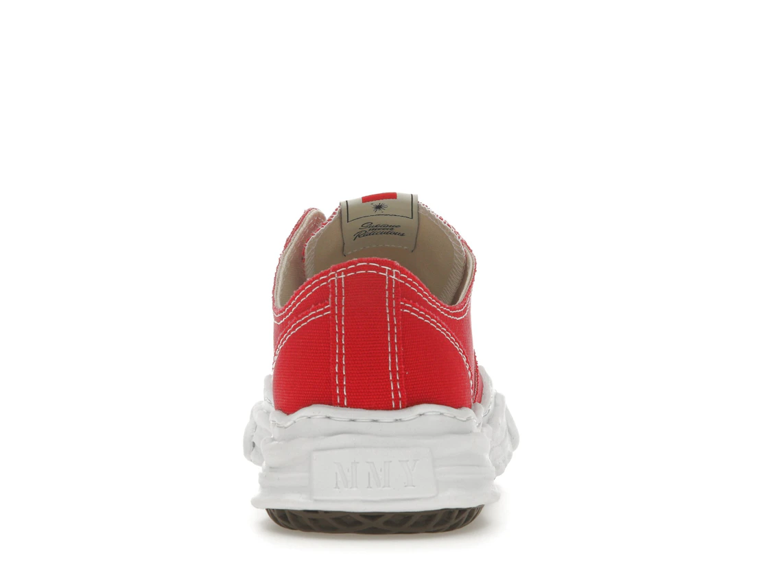 Vue 28 de Maison Mihara Yasuhiro Hank OG Sole Canvas Low Red