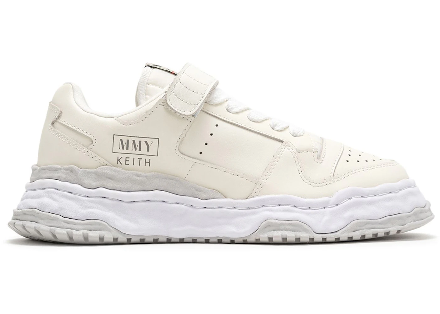 Maison Mihara Yasuhiro Keith OG Sole Leather Low White