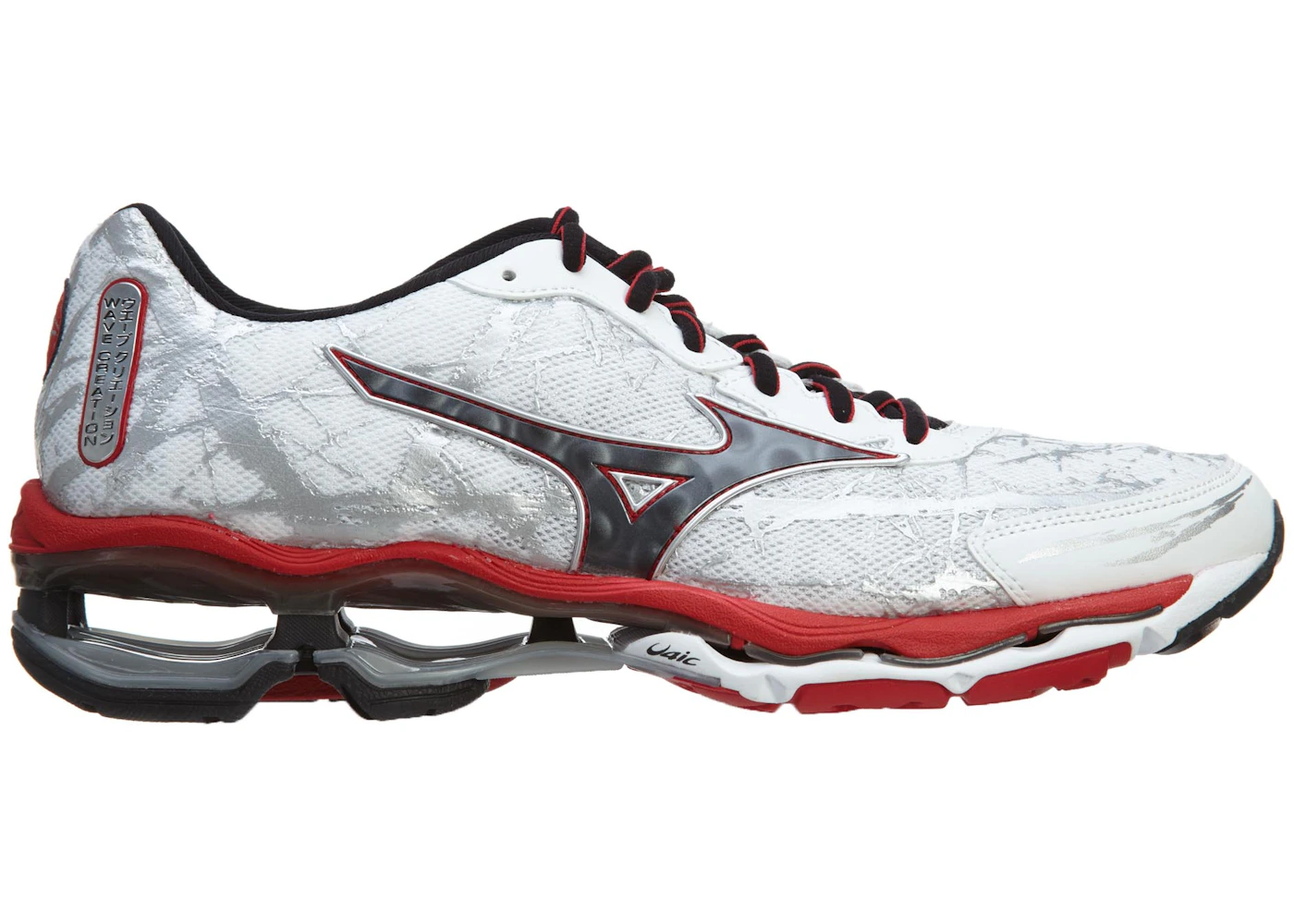 Mizuno Wave Creation 16 White Black Red