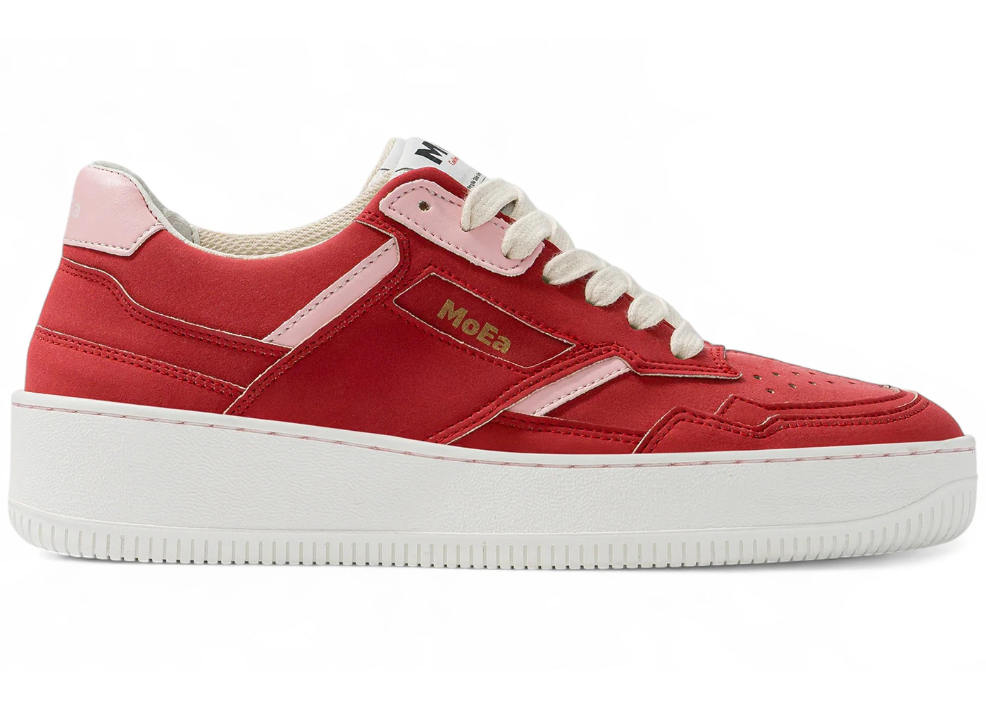 MoEa Gen 1 Apple Apple Red Pink Suede