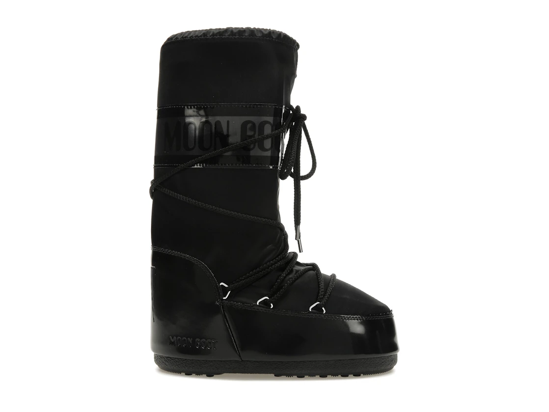 Vue 1 de Moon Boot Icon Boot Glance Black