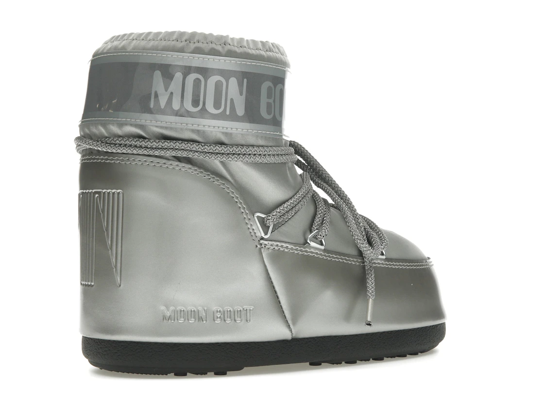 Vue 34 de Moon Boot Icon Low Boot Glance Silver
