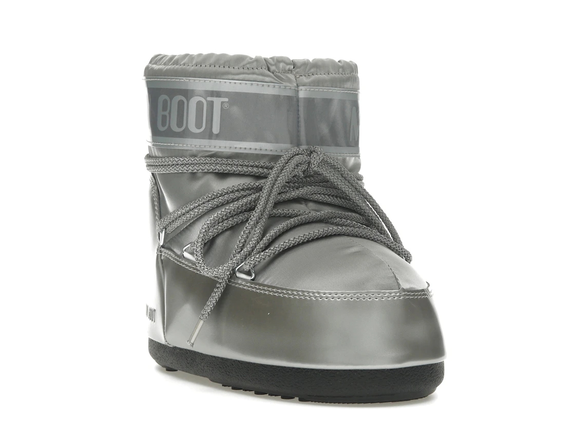 Vue 7 de Moon Boot Icon Low Boot Glance Silver