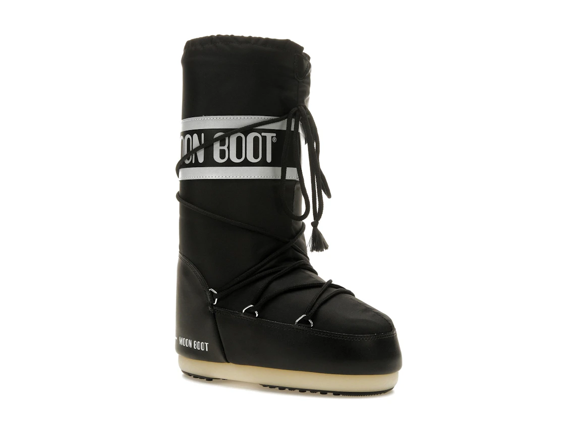 Vue 4 de Moon Boot Icon Nylon Boot Black