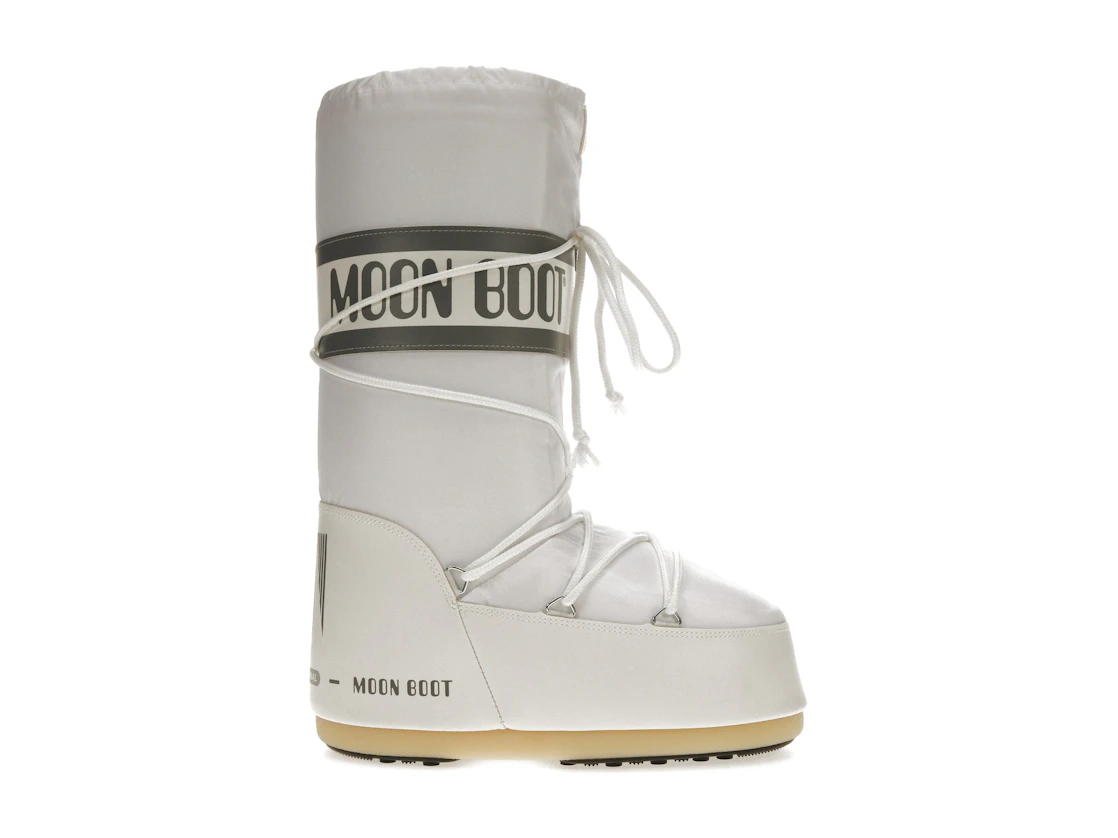 Vue 1 de Moon Boot Icon Nylon Boot White