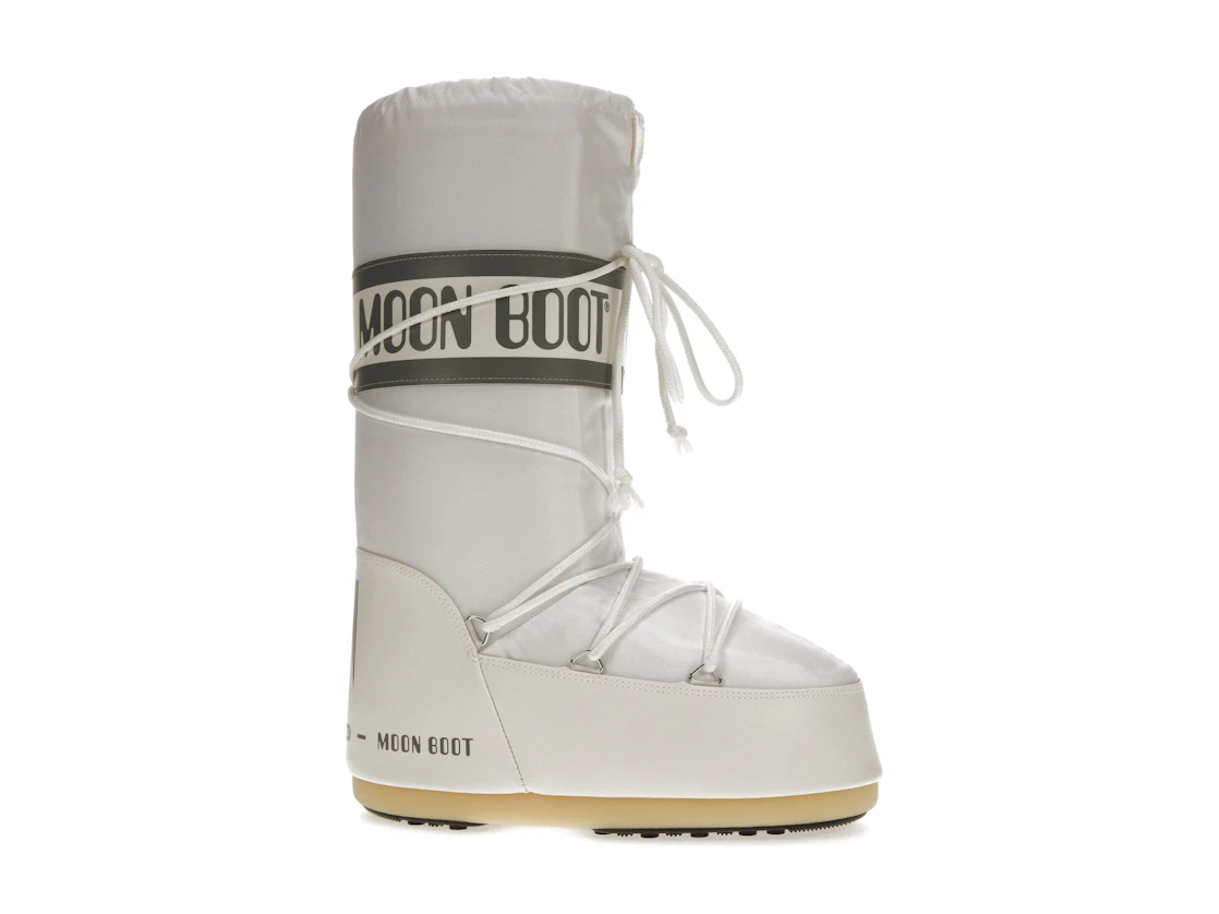 Vue 2 de Moon Boot Icon Nylon Boot White