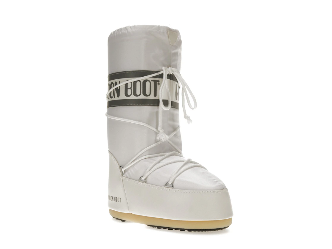 Vue 5 de Moon Boot Icon Nylon Boot White