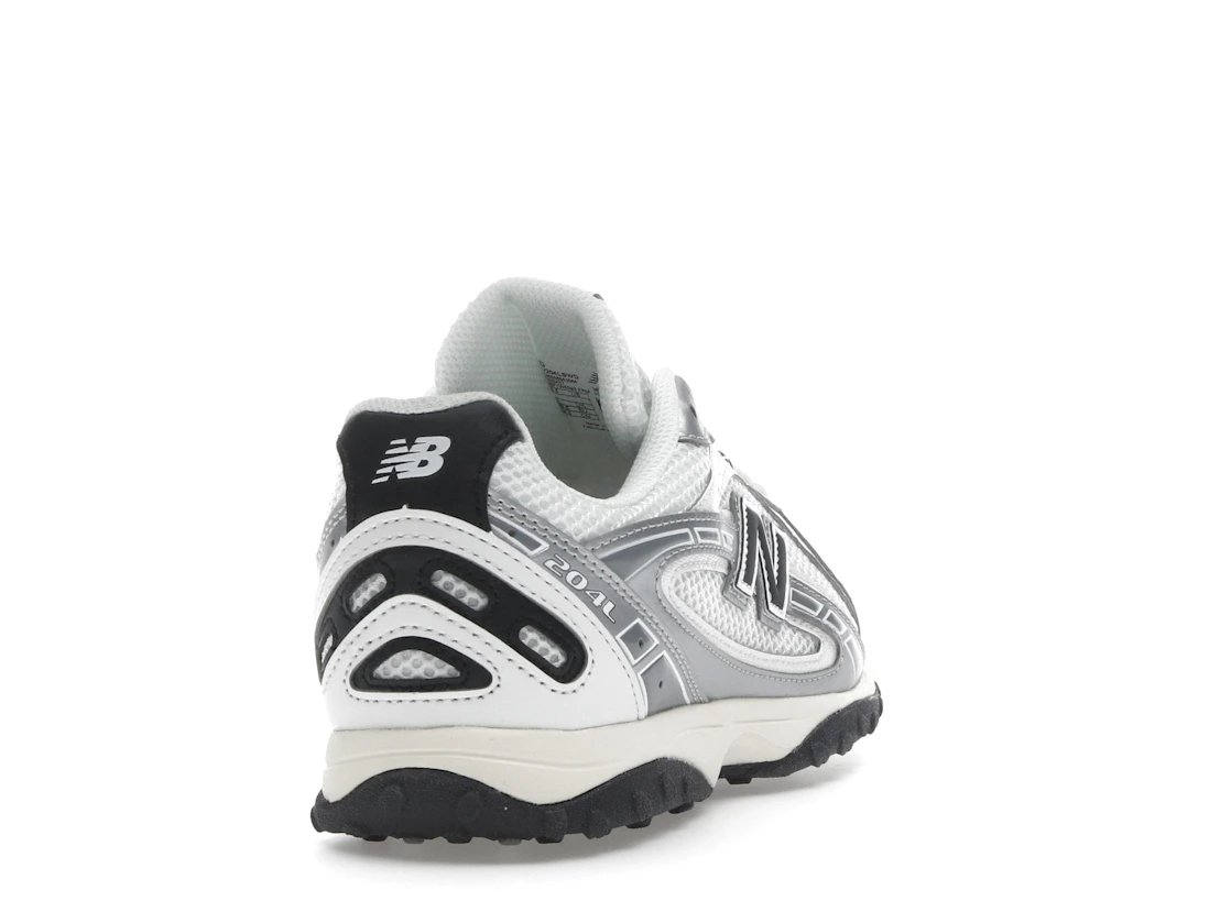 Vue 30 de New Balance 204L Silver Metallic Black