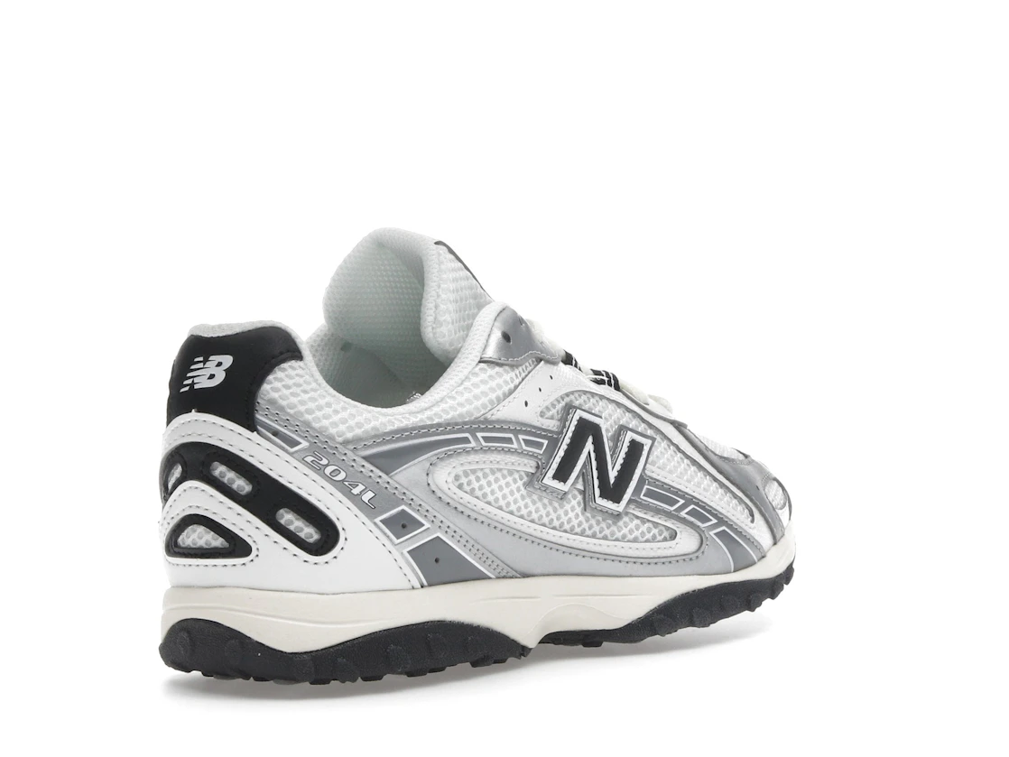 Vue 32 de New Balance 204L Silver Metallic Black