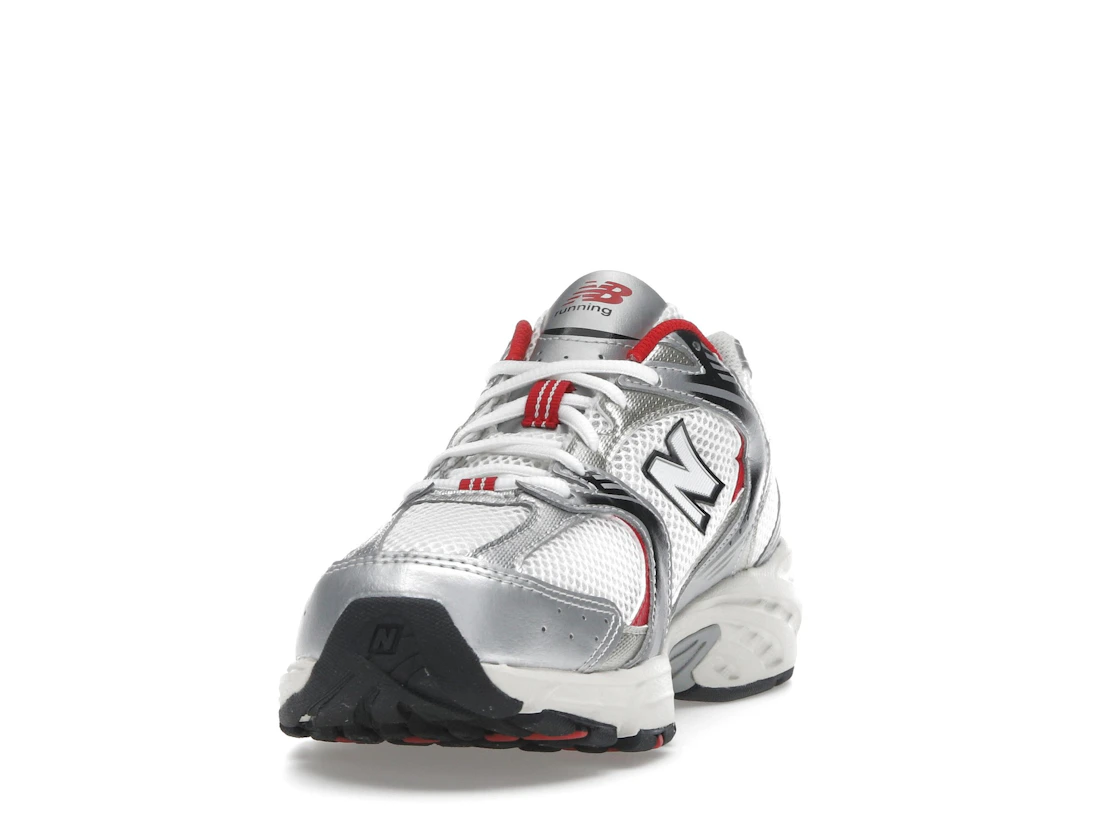 Vue 12 de New Balance 530 White Grey Red