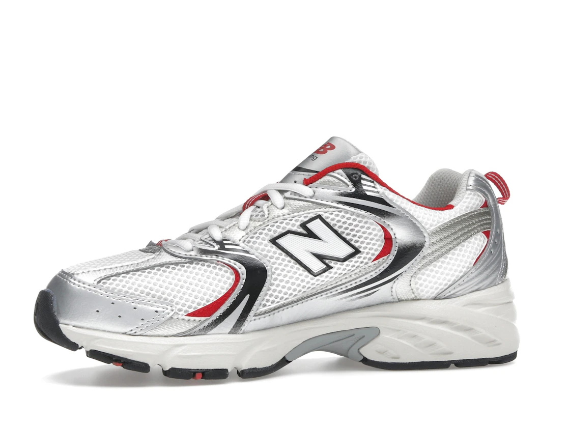 Vue 17 de New Balance 530 White Grey Red