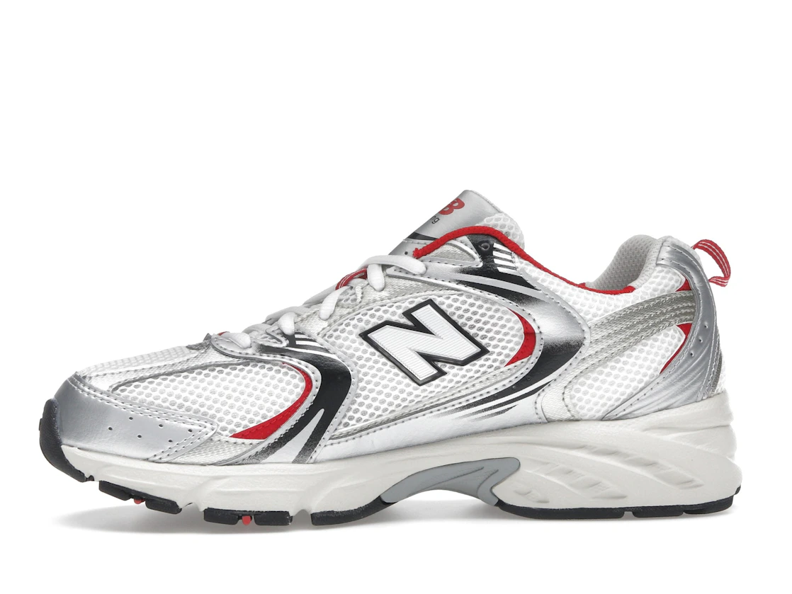 Vue 18 de New Balance 530 White Grey Red