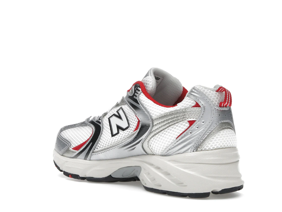 Vue 24 de New Balance 530 White Grey Red