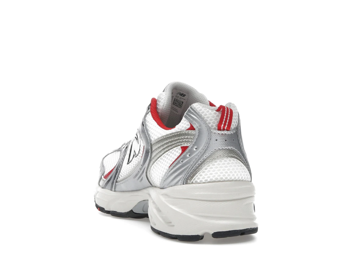Vue 26 de New Balance 530 White Grey Red