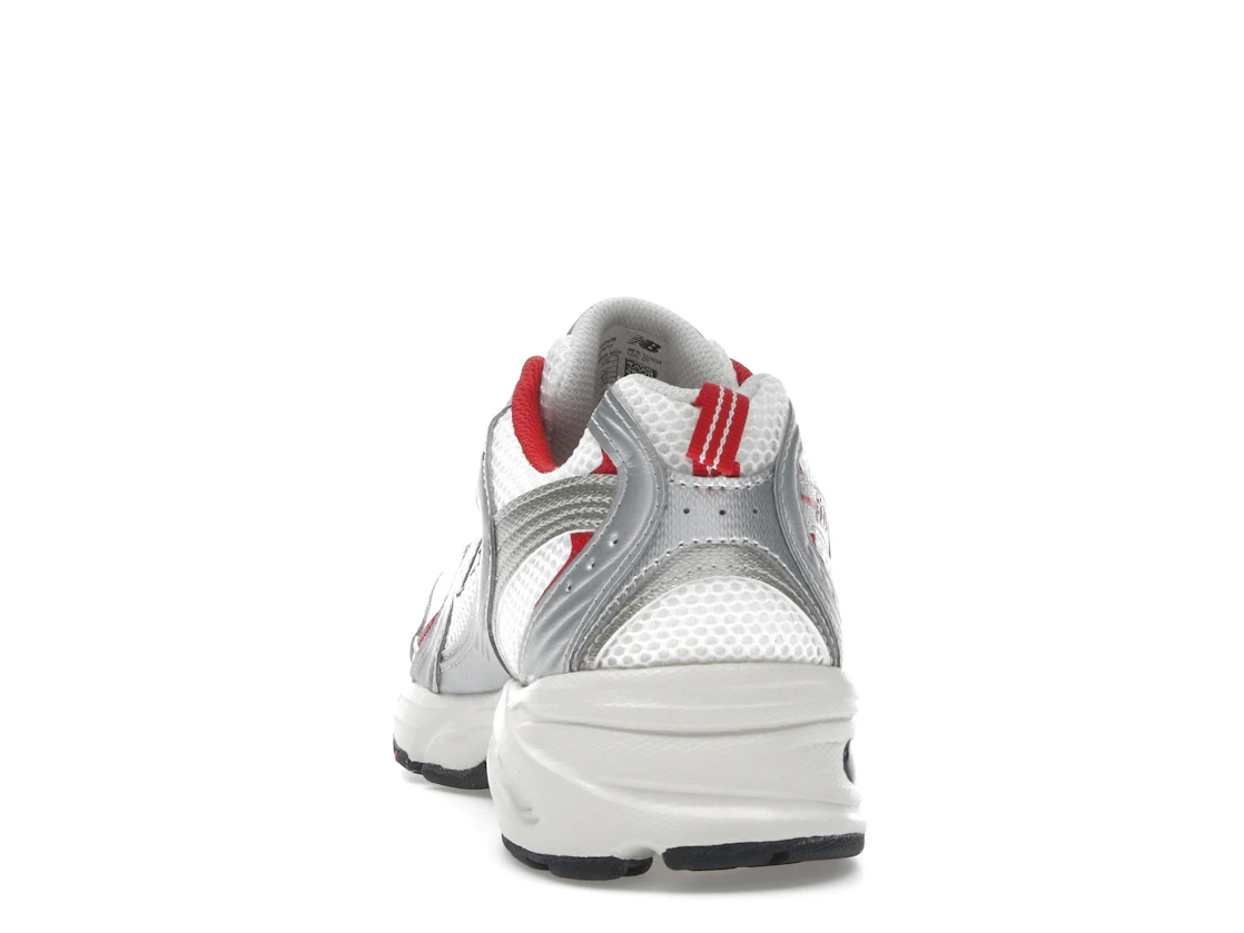 Vue 27 de New Balance 530 White Grey Red
