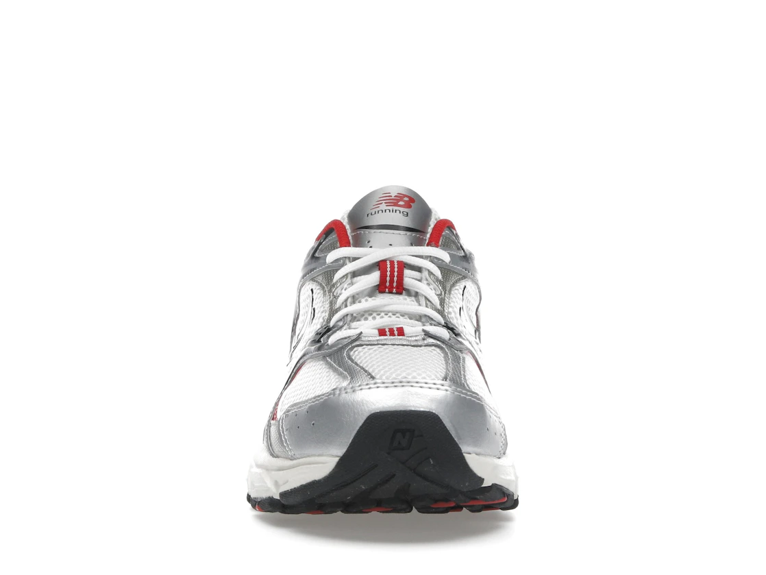 Vue 10 de New Balance 530 White Grey Red