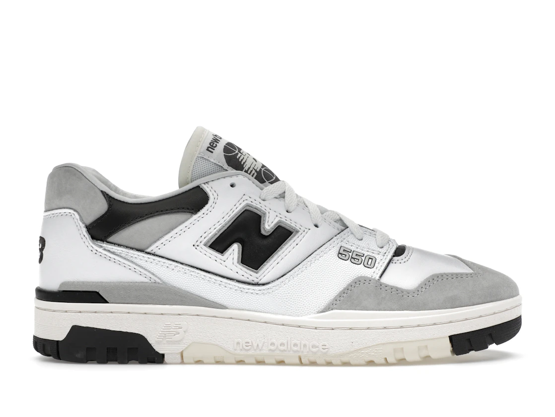 Vue 1 de New Balance 550 Grey White Black