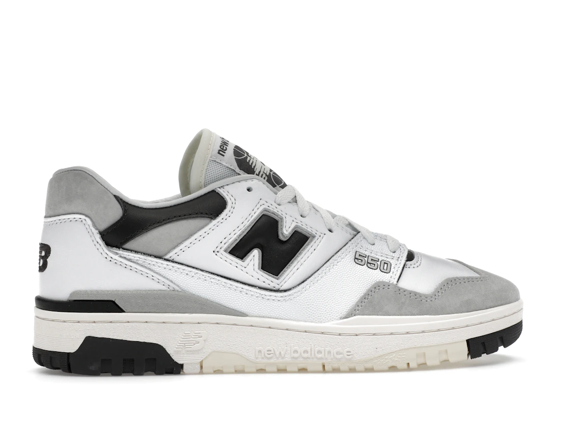 Vue 36 de New Balance 550 Grey White Black