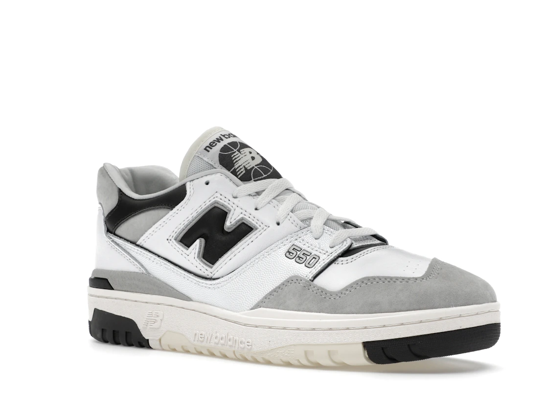 Vue 5 de New Balance 550 Grey White Black
