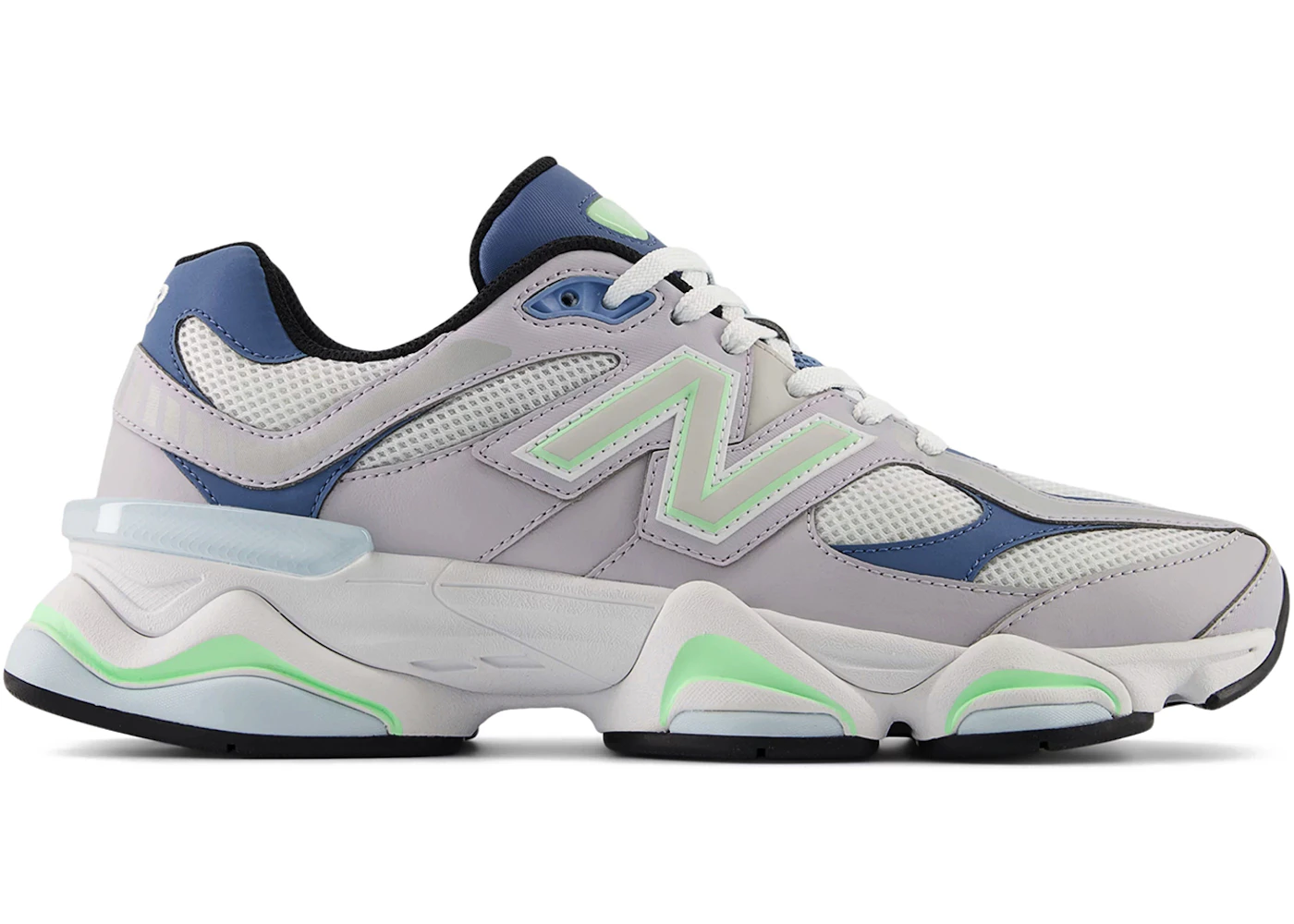New Balance 9060 Pearl Grey Shoreline Blue