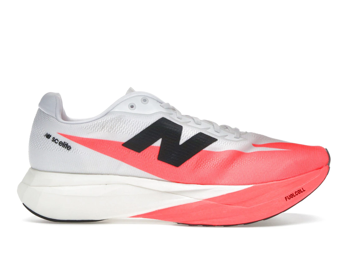Vue 1 de New Balance FuelCell SuperComp Elite v5 Urgent Red